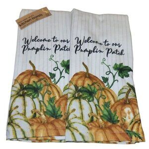 Pumpkin Patch Kitchen Towel Set NWT Nordstrom